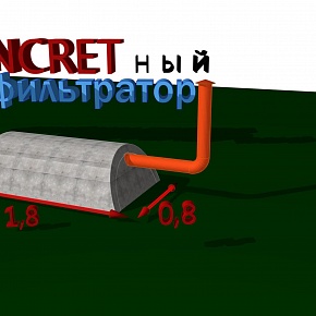 Инфильтратор 1,8 м2.