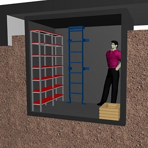 Погреб «Кладовочка» 6м3